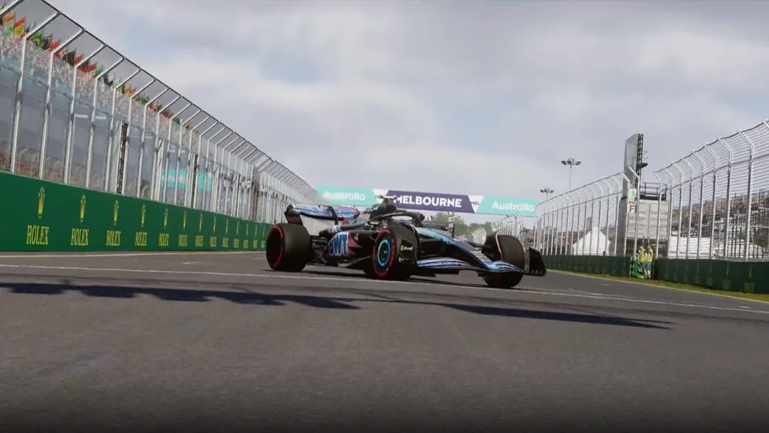 F1 24 Melbourne Track