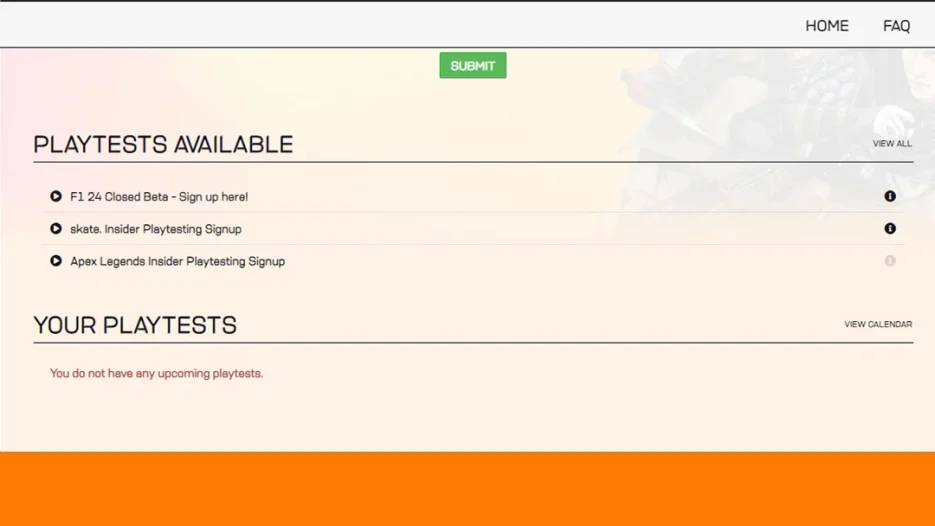 F1 24 beta registration