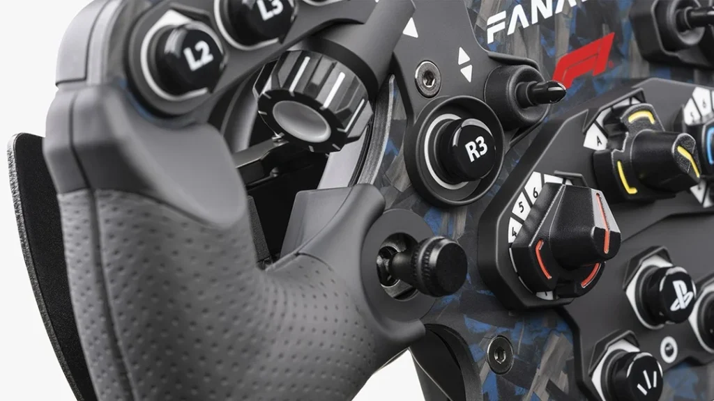 Fanatec ClubSport Racing Wheel F1 Blue Carbon Fibre