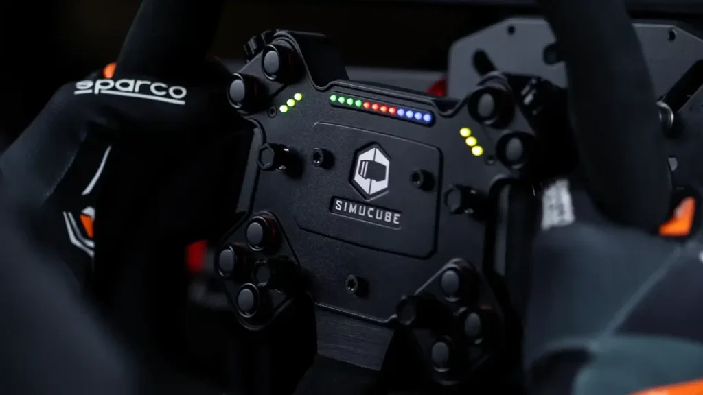 Simucube Valo GT-23 Steering wheel gameplay