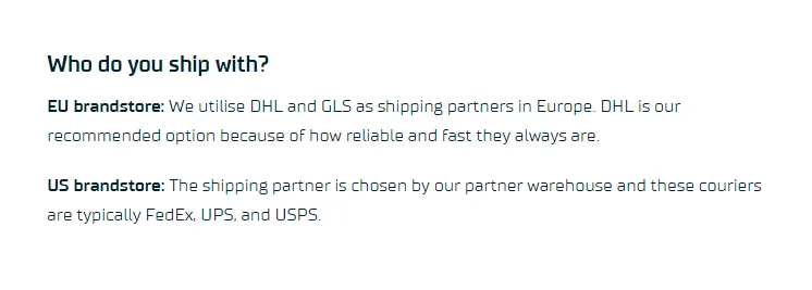 Simucube shipping times