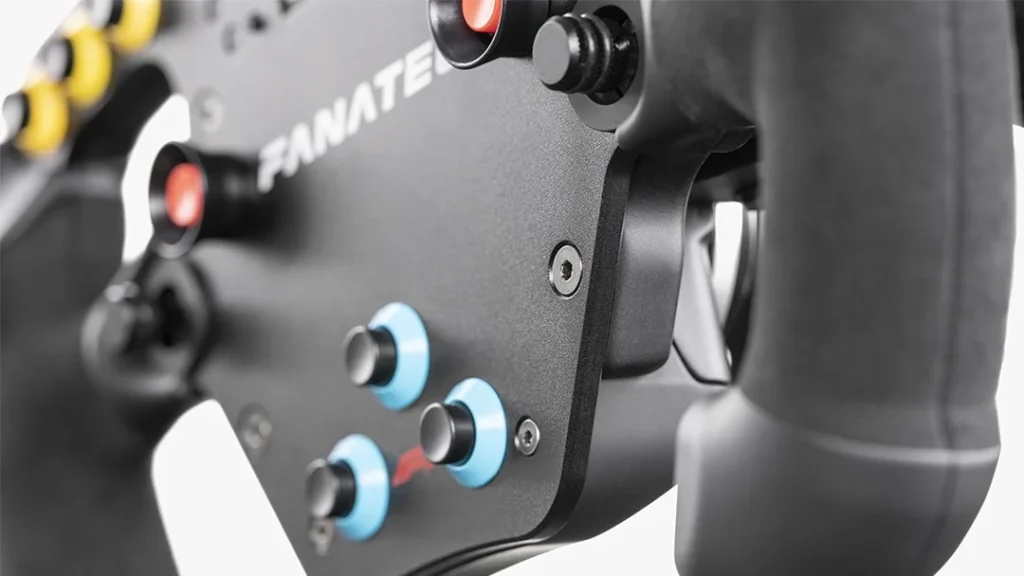 Fanatec F1 Esports V2 steering wheel design