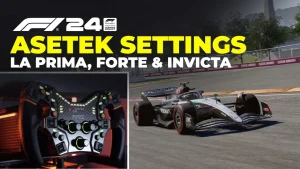 F1 24 Asetek Wheel Settings