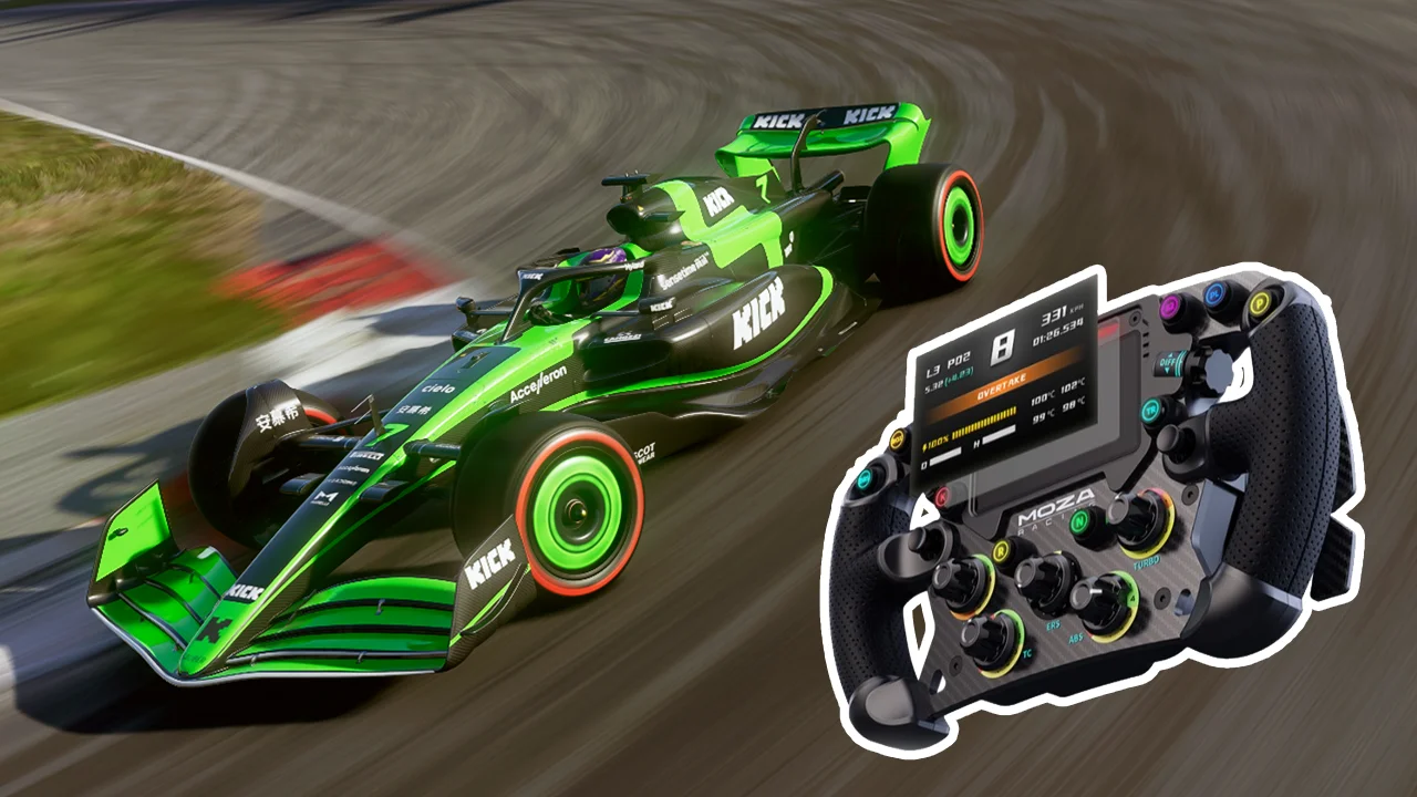 F1 24 Best MOZA Wheel Settings