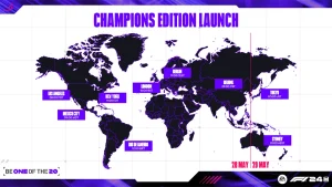 F1 24 Champions Edition Release Time
