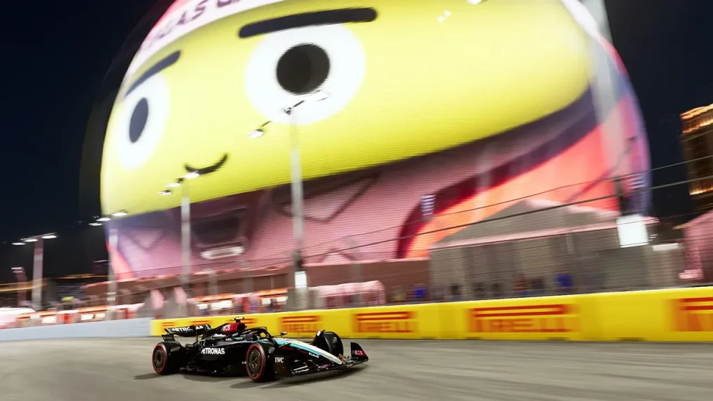 F1 24 Las Vegas Gameplay