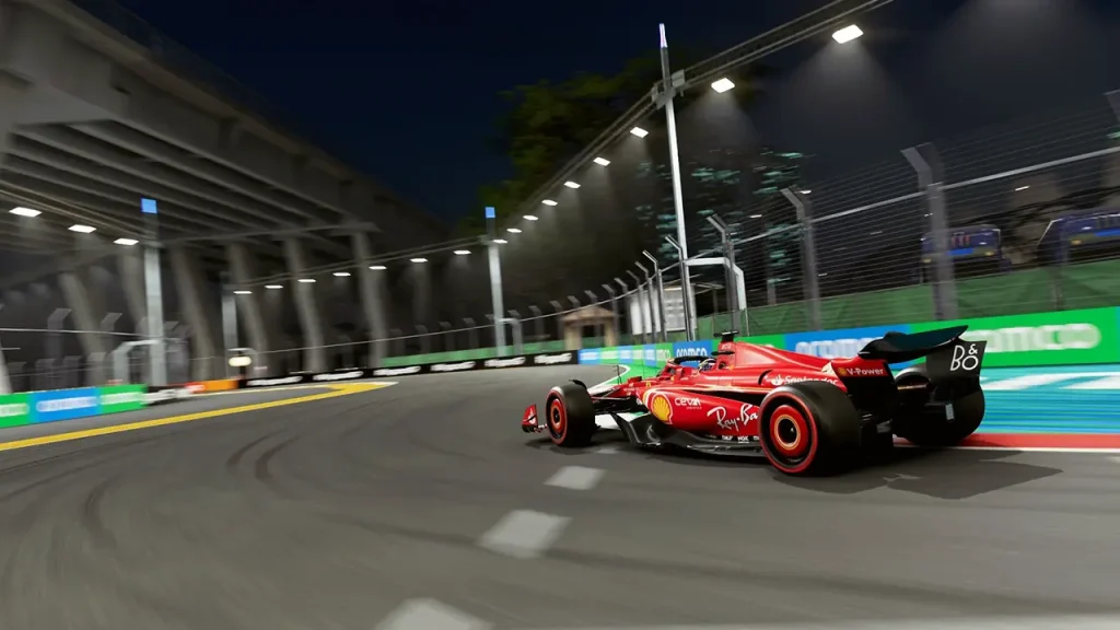 F1 24 Singapore Gameplay