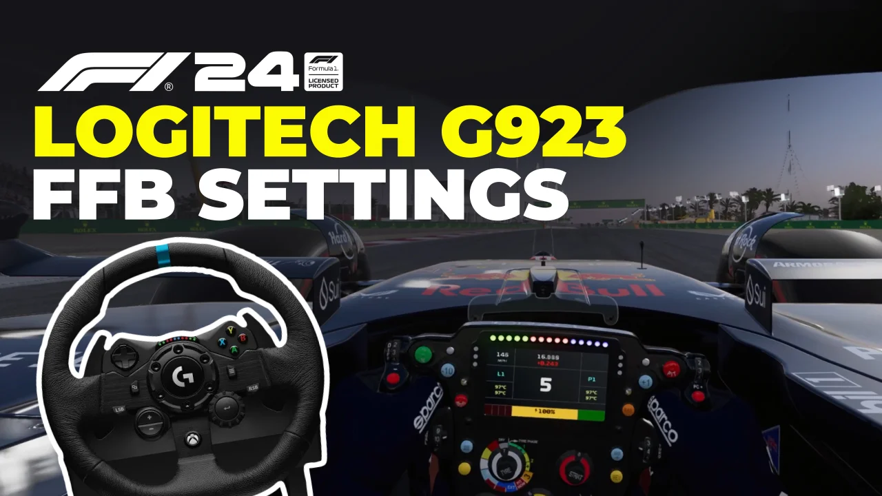 F1 24 Wheel Settings Logitech G923