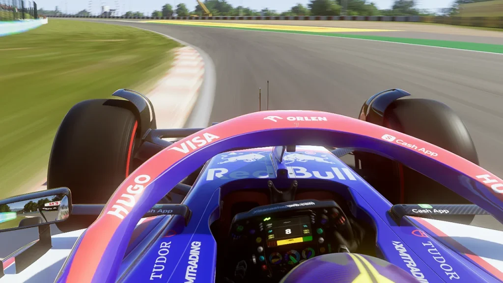 F1 24 realistic on board camera settings