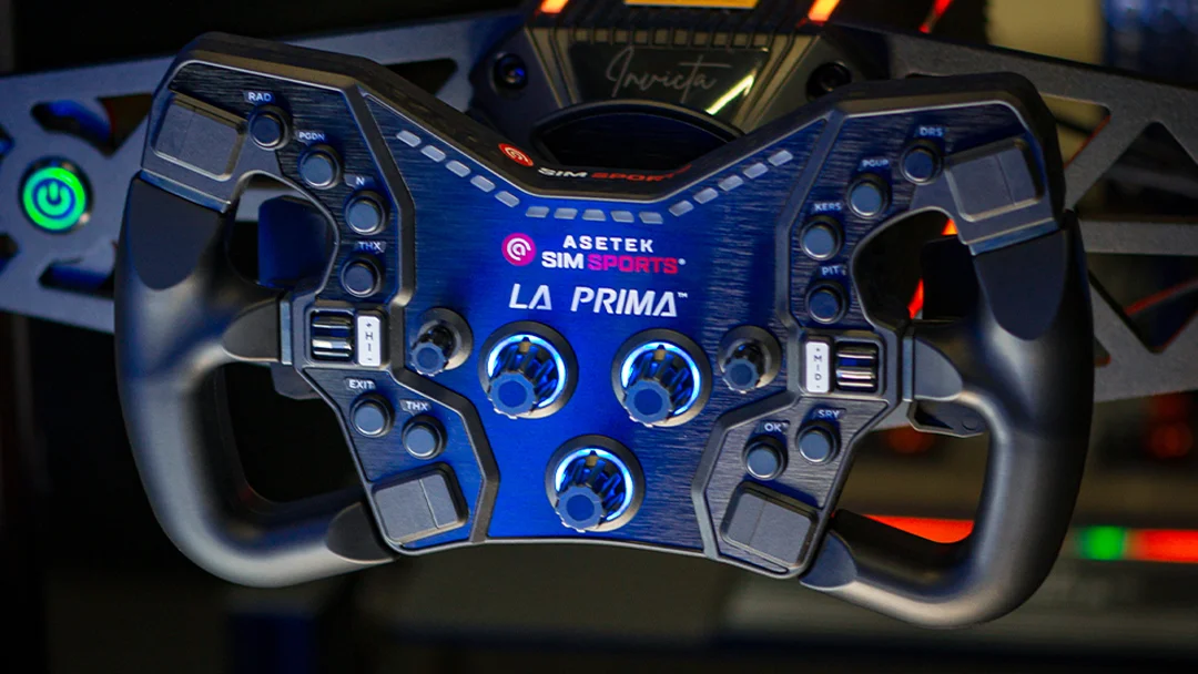 Asetek La Prima wheel LMP handles
