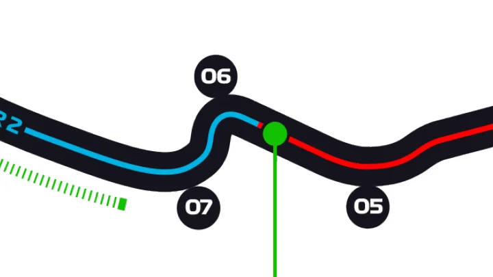 Canada Track Turn 6-7
