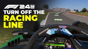 F1 24 Drive Without Racing Line