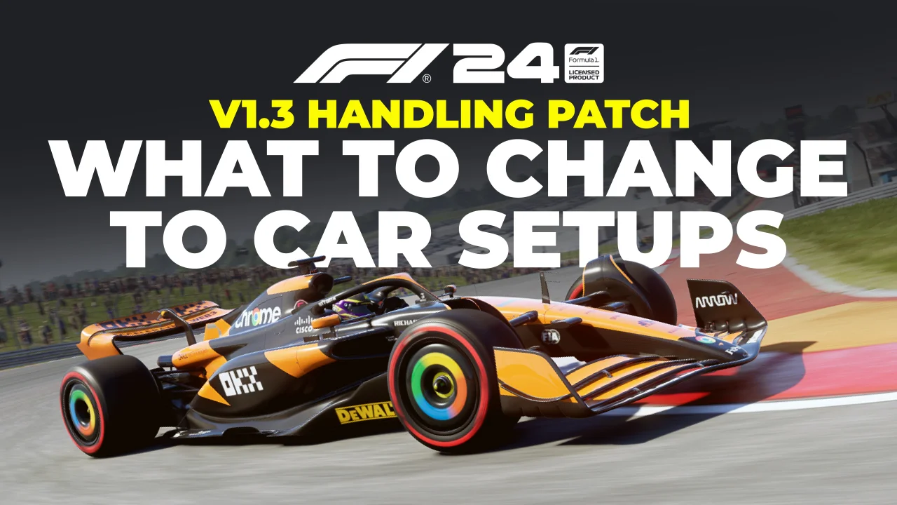 F1 24 What To Change After Patch