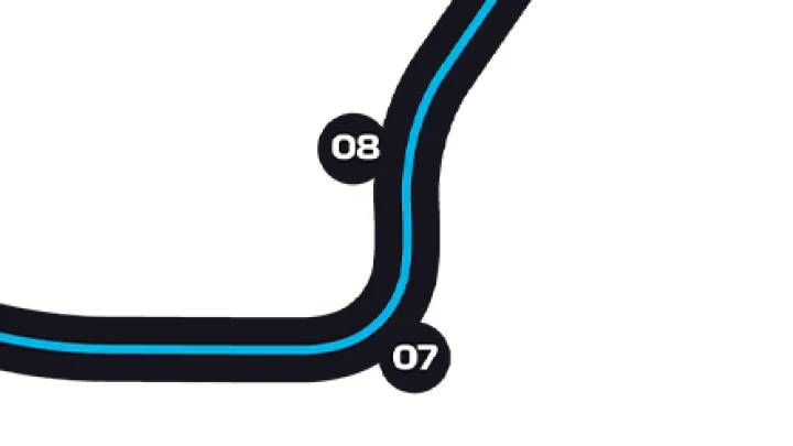 Spain Track Turns 7-8