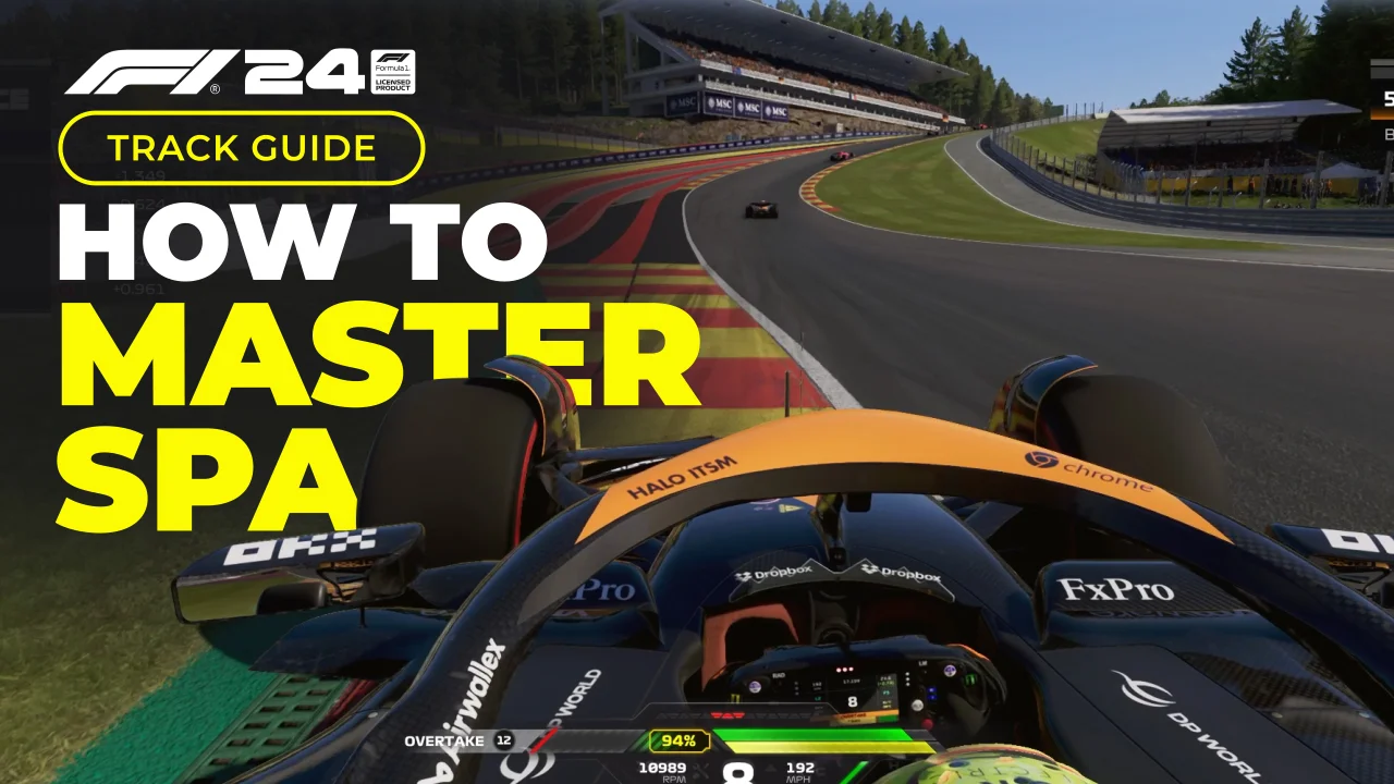 F1 24 Belgium Track Guide