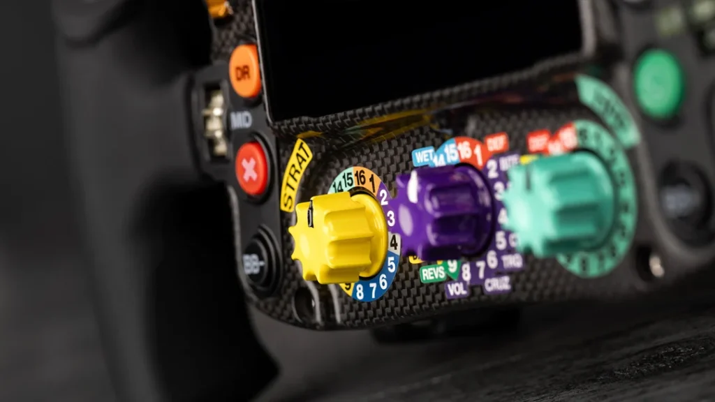Mercedes-AMG F1 steering wheel Encoders