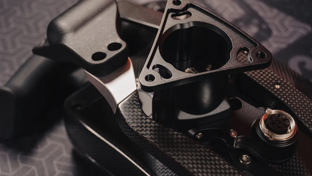 Sim-Lab Mercedes-AMG F1 steering wheel quick release adapter