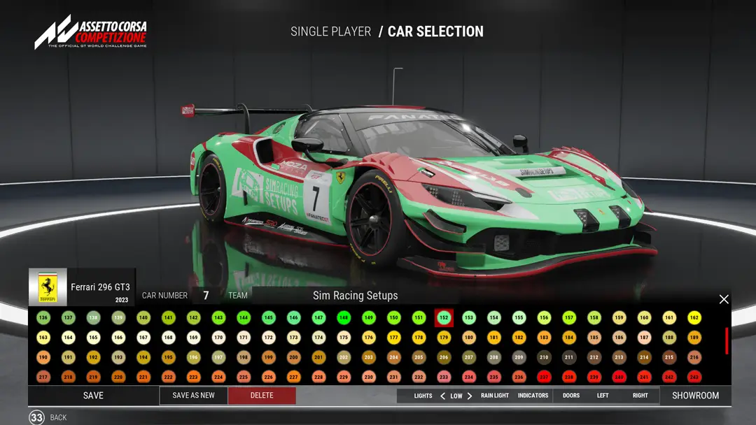 ACC Combining in-game livery with custom livery