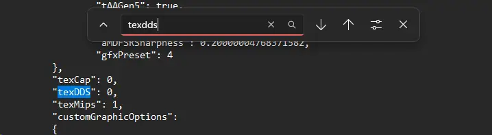 Editing the menuSettings.json file for ACC liveries