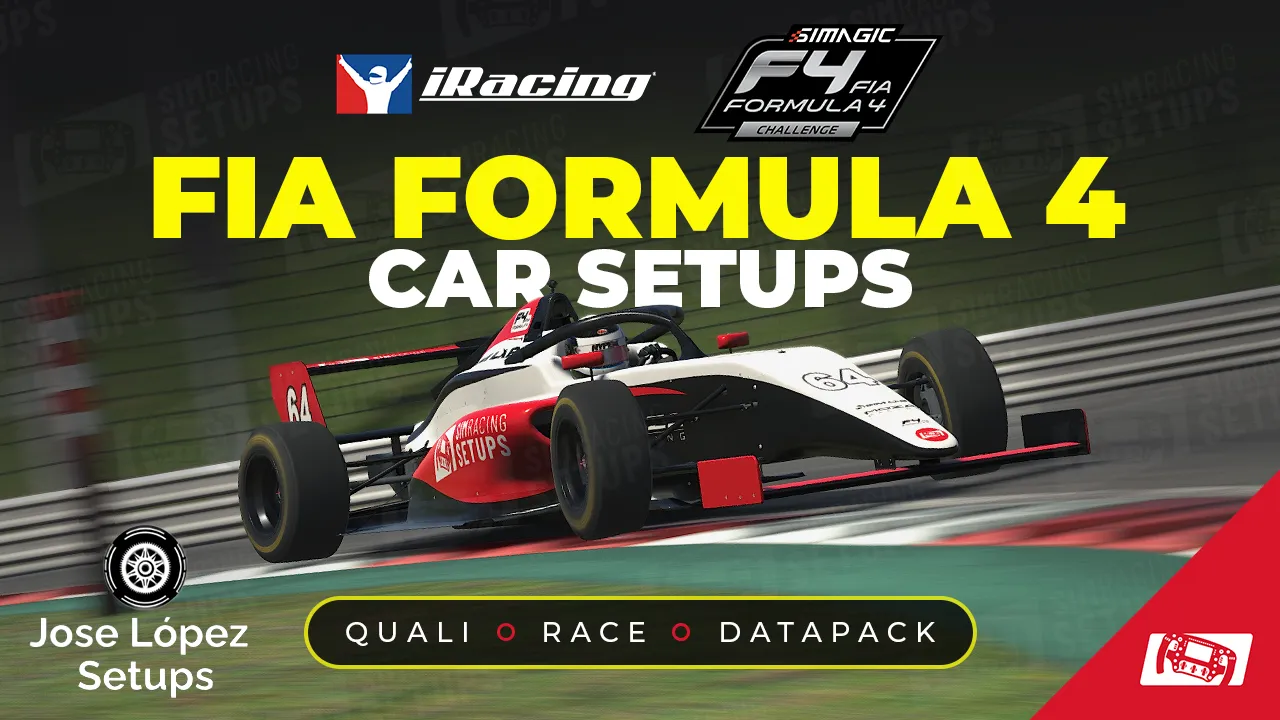 FIA Formula 4 iRacing Car Setups Sim Racing Setups