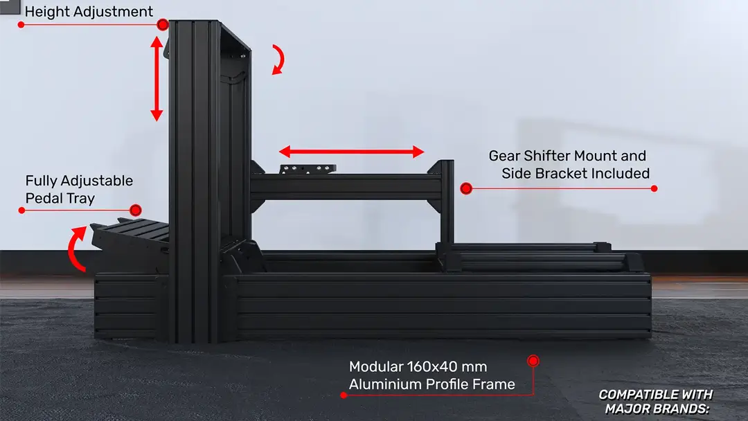 GT Omega PRIME cockpit dimensions