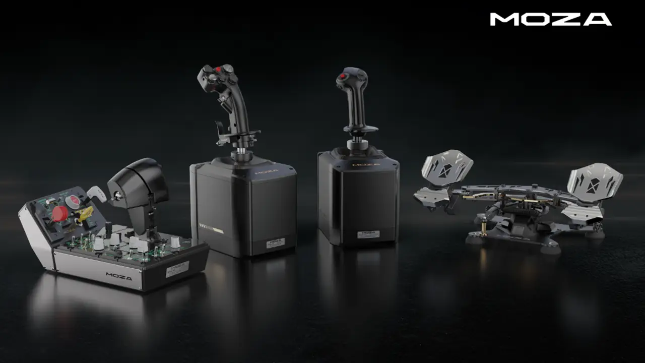 MOZA Racing Flight Simulator Controls