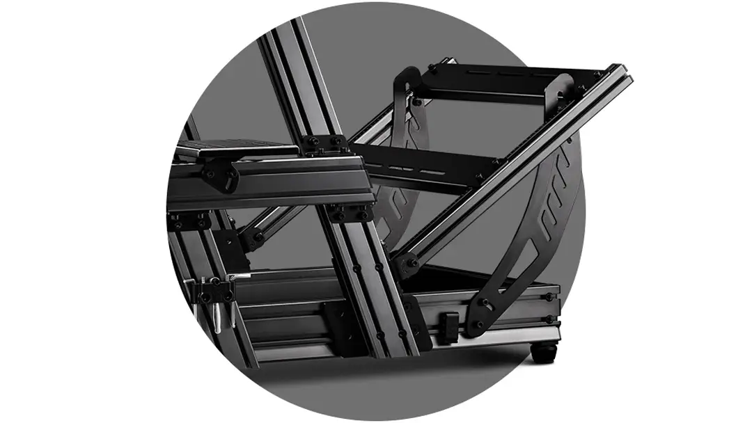 Next Level Racing F-GT Elite pedal mounting position