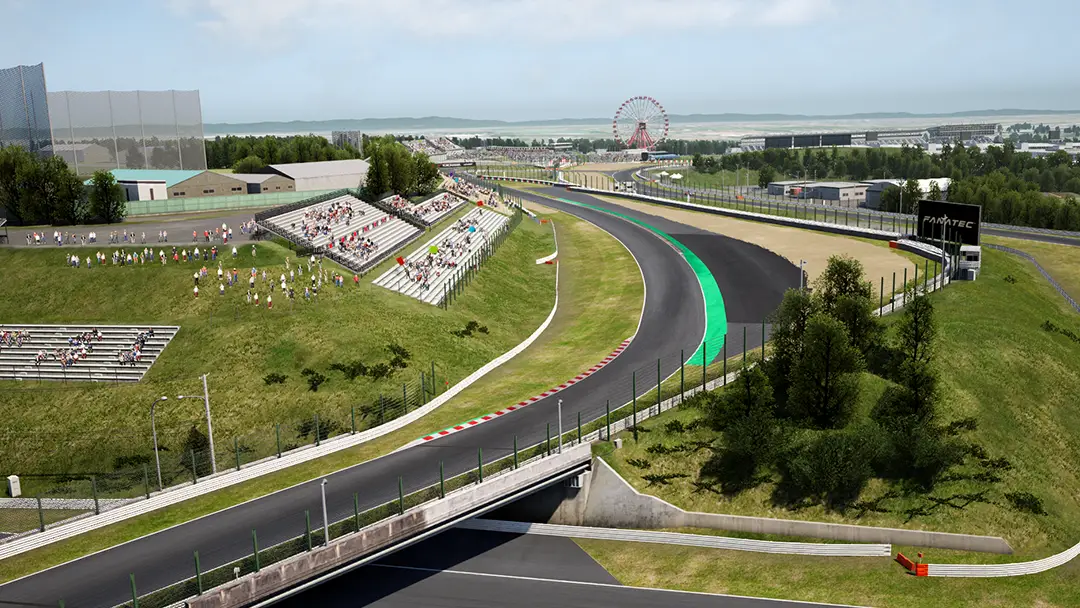 Suzuka Track Map 130R