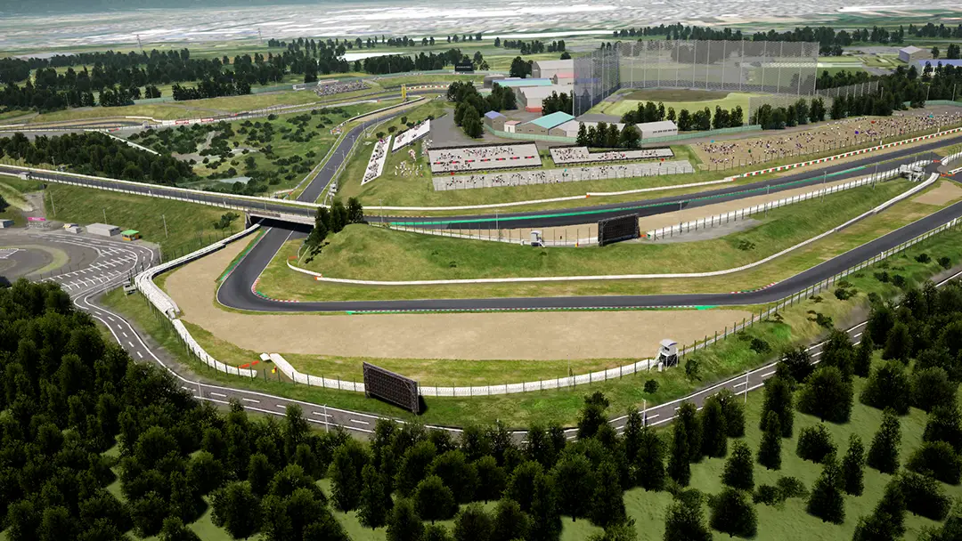 Suzuka Track Map Degner Curve