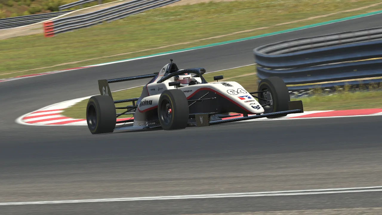 iRacing FIA F4 car