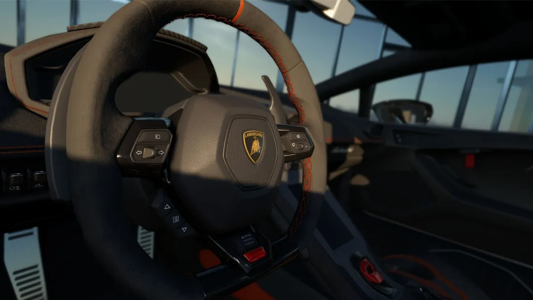 Assetto Corsa Evo Lamborghini Huracan Steering Wheel