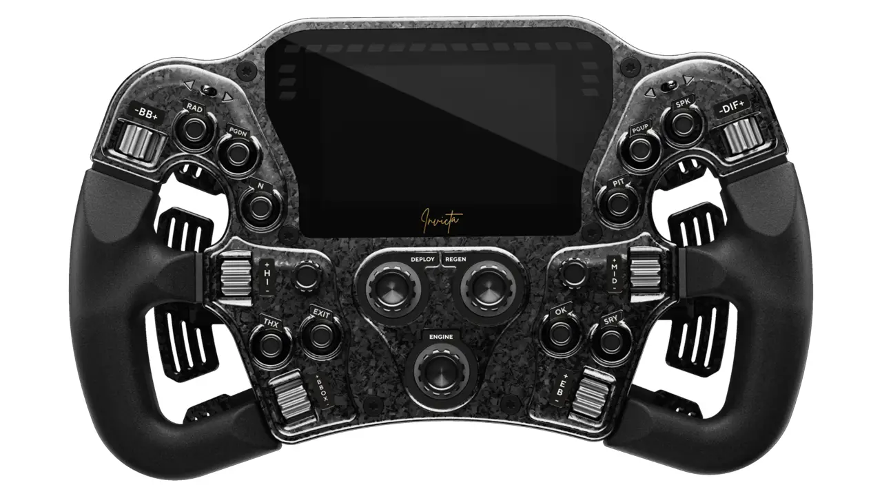 Asetek Invicta Formula Steering Wheel