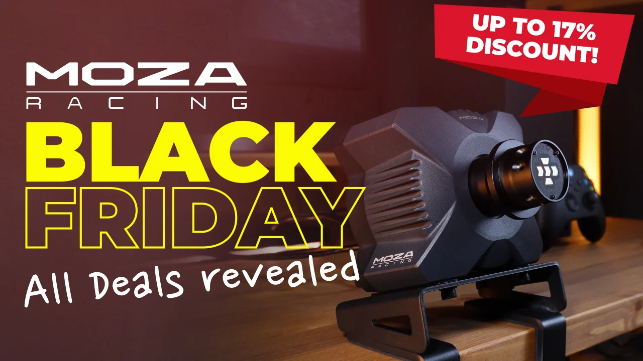 Black Friday MOZA Racing Thumbnail