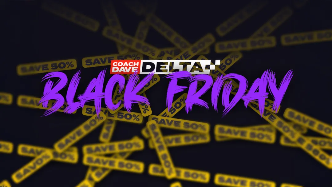 Coach Dave Delta Black Friday Deals