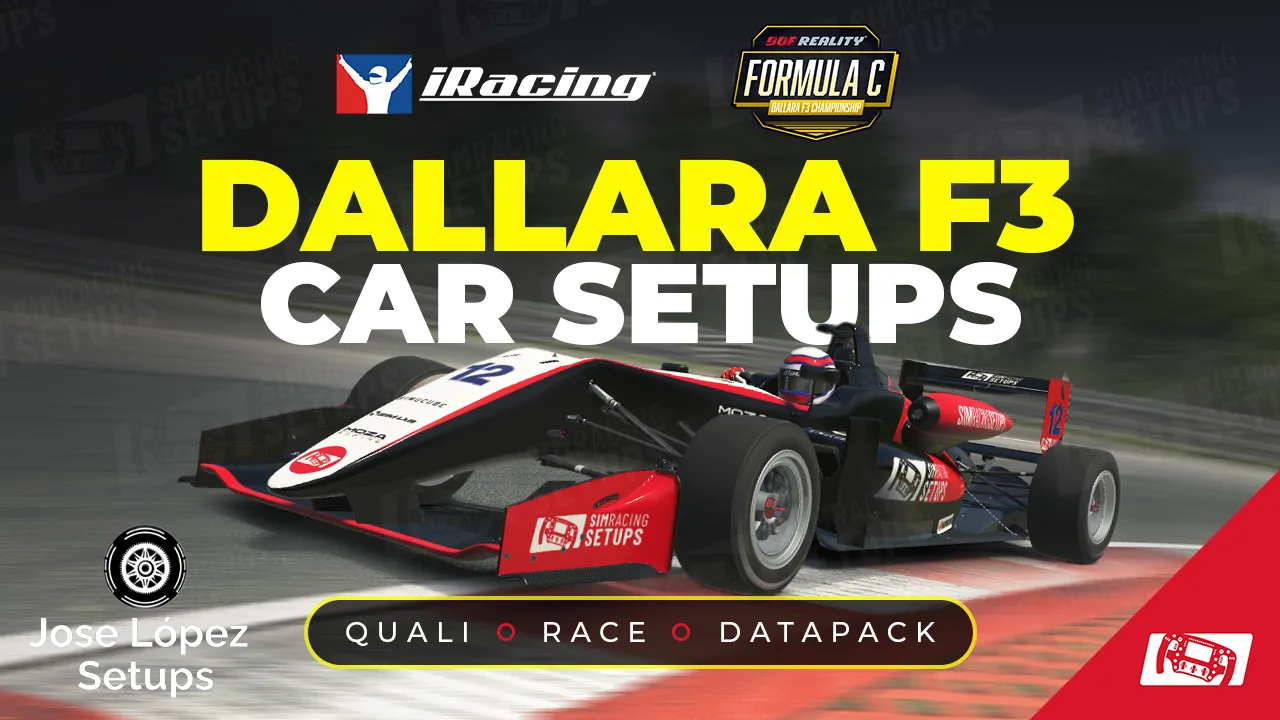 Formula 3 iRacing Car Setups Sim Racing Setups Watermarked
