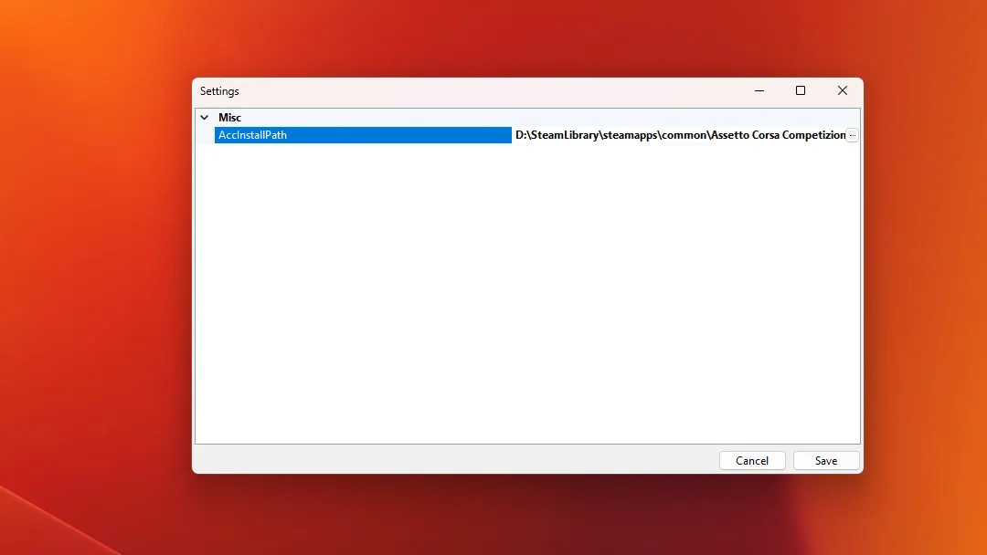 ACC Connector Tool AC Install Path