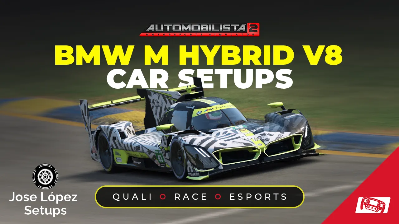 BMW M Hybrid V8 AMS2 Setups
