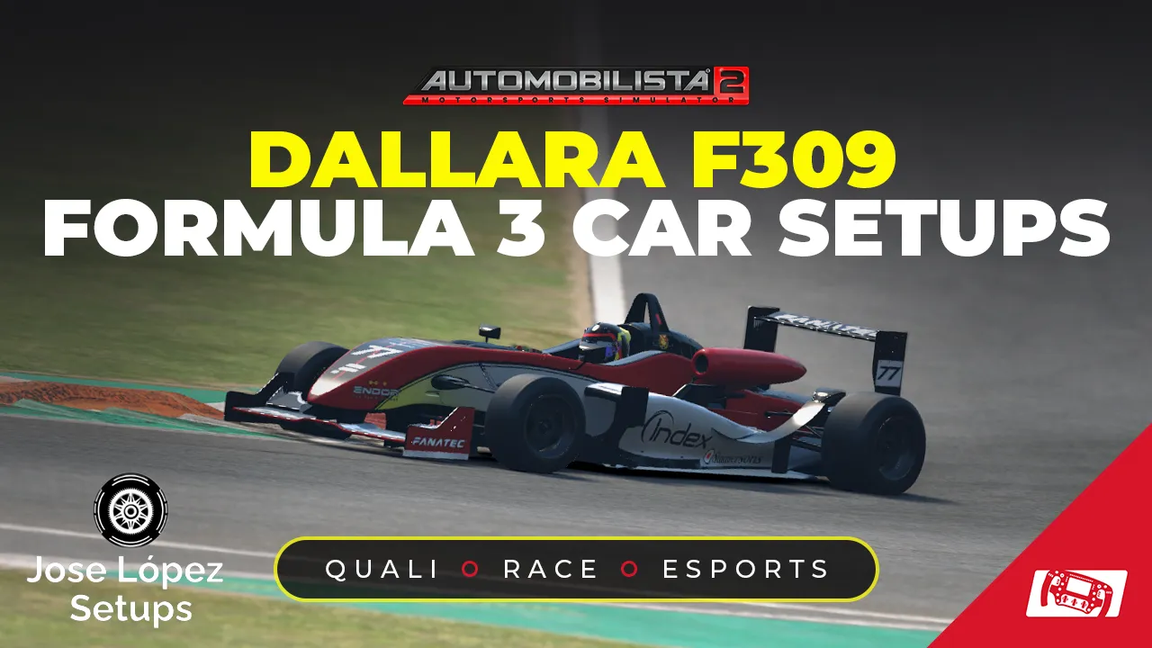 Dallara F309 AMS2 Setups