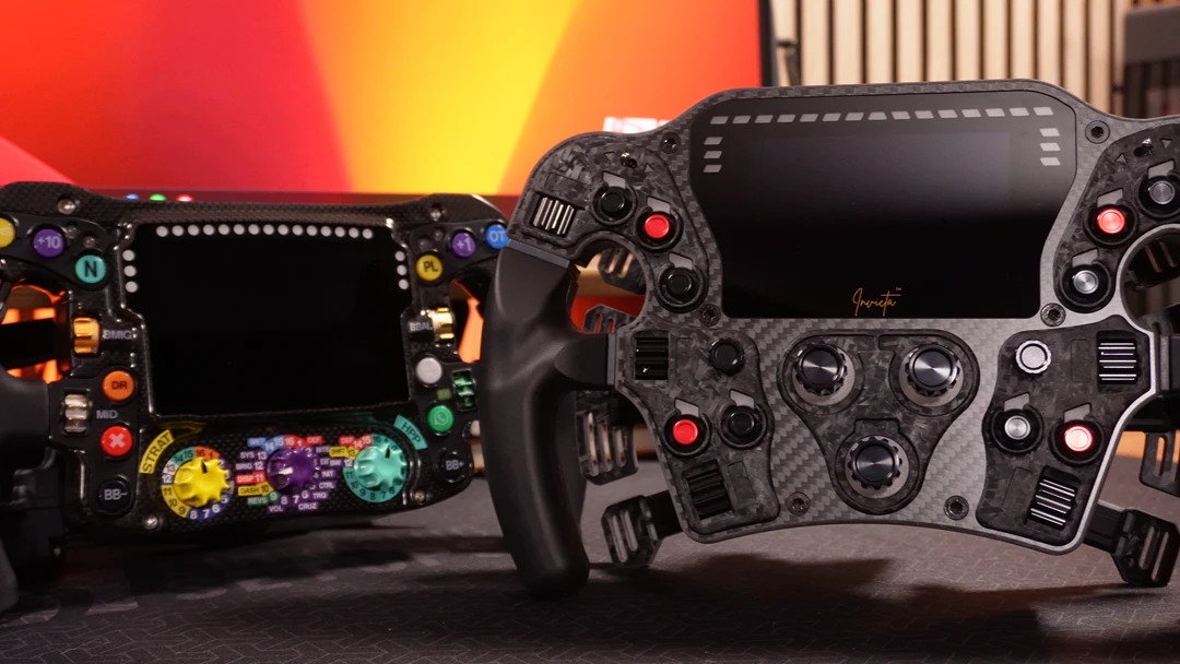 Asetek Invicta Wheel vs Sim-Lab Mercedes F1 Wheel