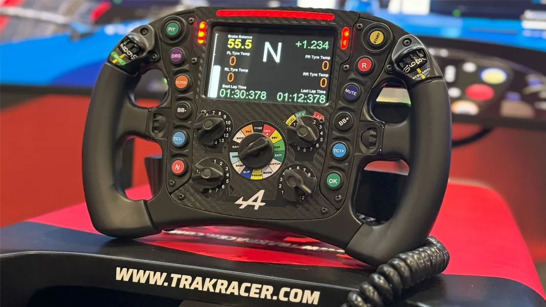 Trak Race Alpine A522 F1 Steering wheel Replica