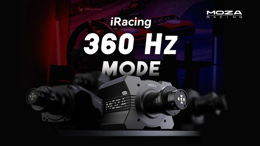 MOZA iRacing 360Hz mode