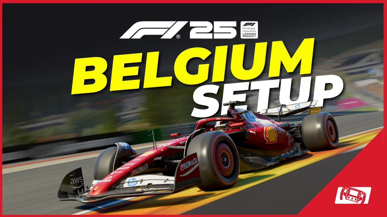 F1 25 Belgium Setup