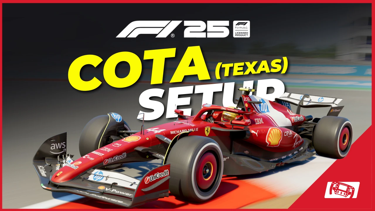 F1 25 COTA Setup