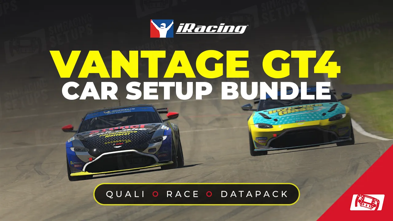 iRacing Setup Bundle – Aston Martin Vantage GT4 Sim Racing Setups