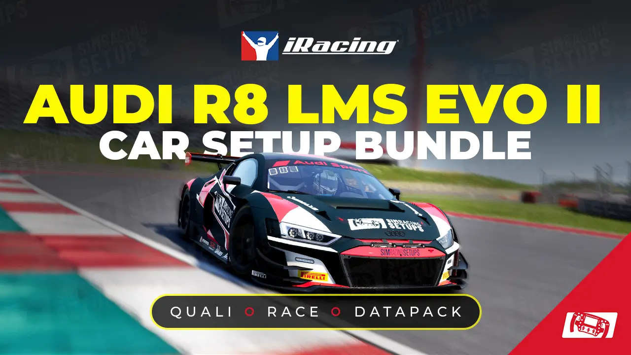 iRacing Setup Bundle – Audi R8 LMS Evo II Sim Racing Setups