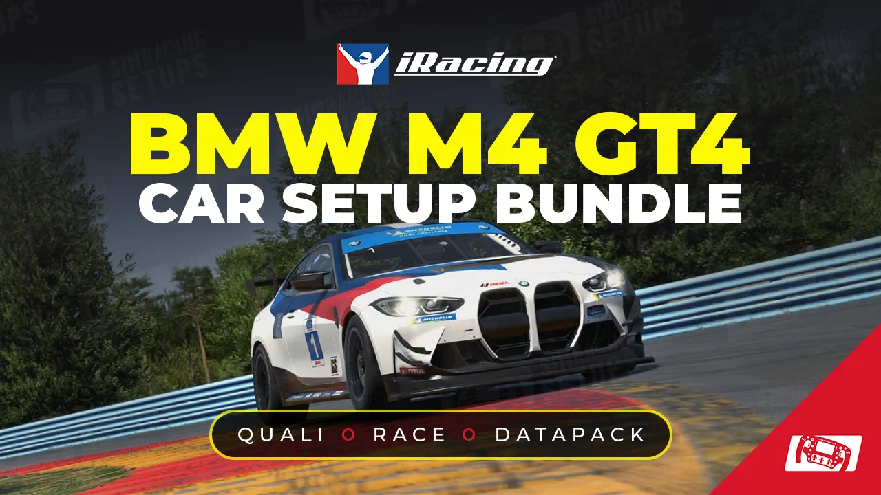 iRacing Setup Bundle – BMW M4 GT4 Sim Racing Setups