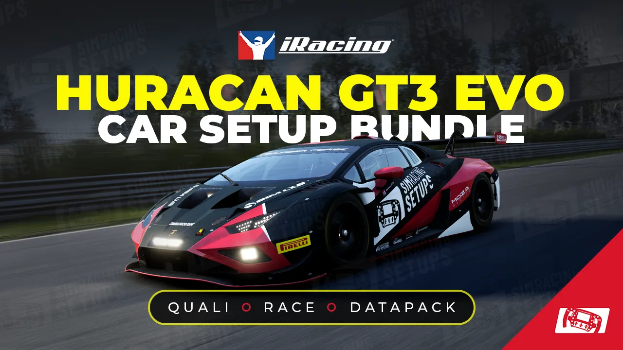 iRacing Setup Bundle – Lamborghini Huracan GT3 Evo Sim Racing Setups