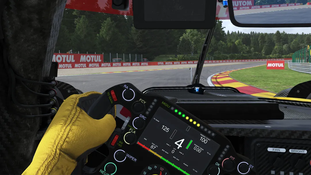 Le Mans Ultimate Wheel force Feedback Settings